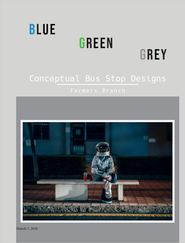 Green Bus Stop Design Guide