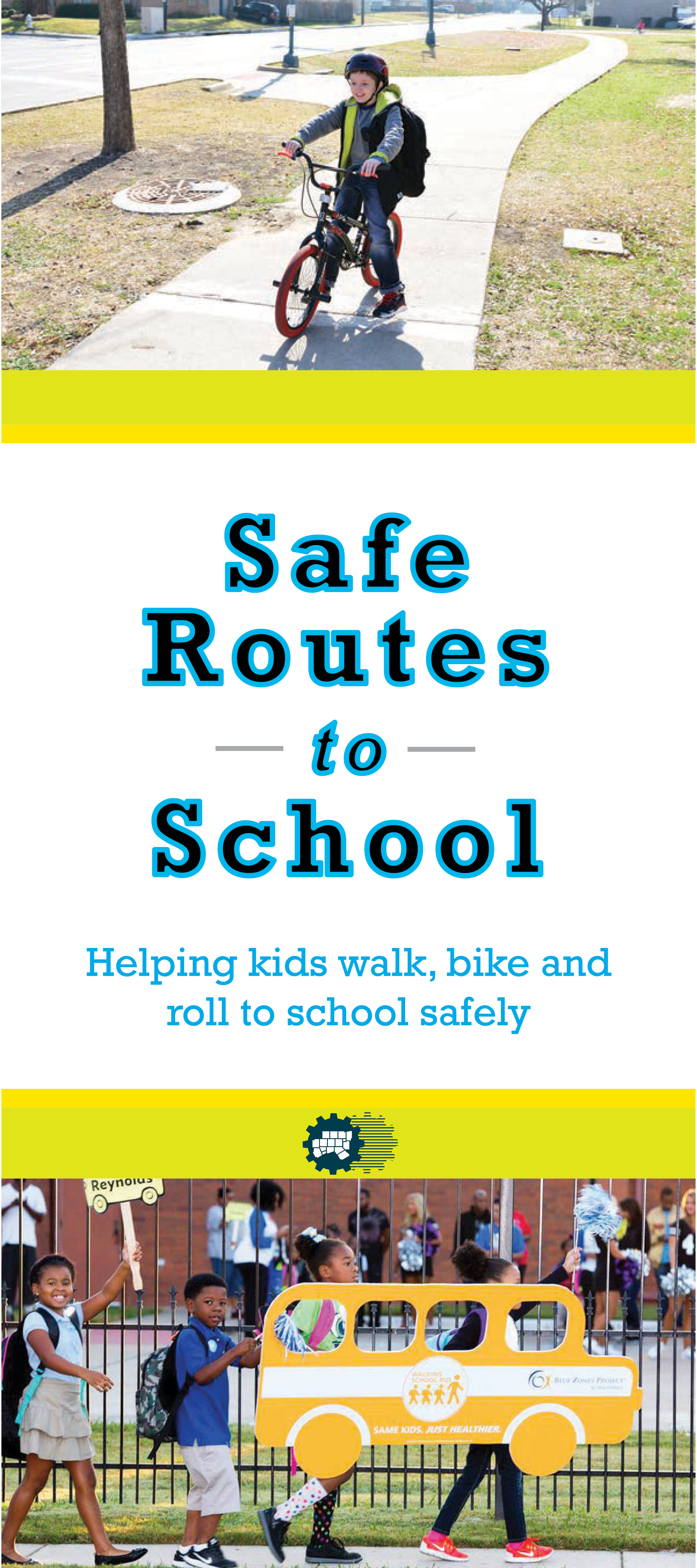 Safe Routes to School helps kids walk, bike to school safely. Available in  Spanish.