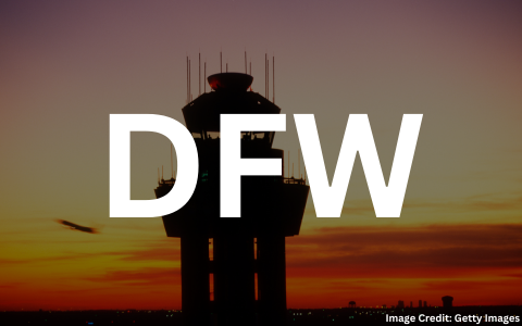 Dallas- Fort International Airport Air Traffic Control Tower