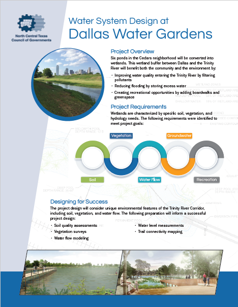 Dallas Water Gardens Flyer