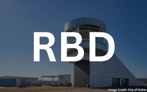 Air Traffic Control Tower at Dallas Executive Airport