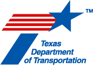 Decorative logo for the Texas Department of Transportation