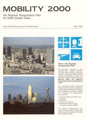 The executive summary cover for Mobility 2000